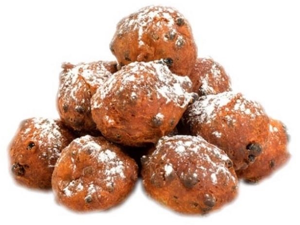 Oliebol+rozijnen